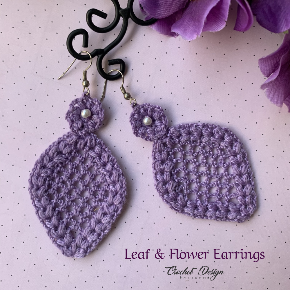 Crochet BUNDLE of 12 Earrings Crochet Patterns + free zwaheg earrings gift