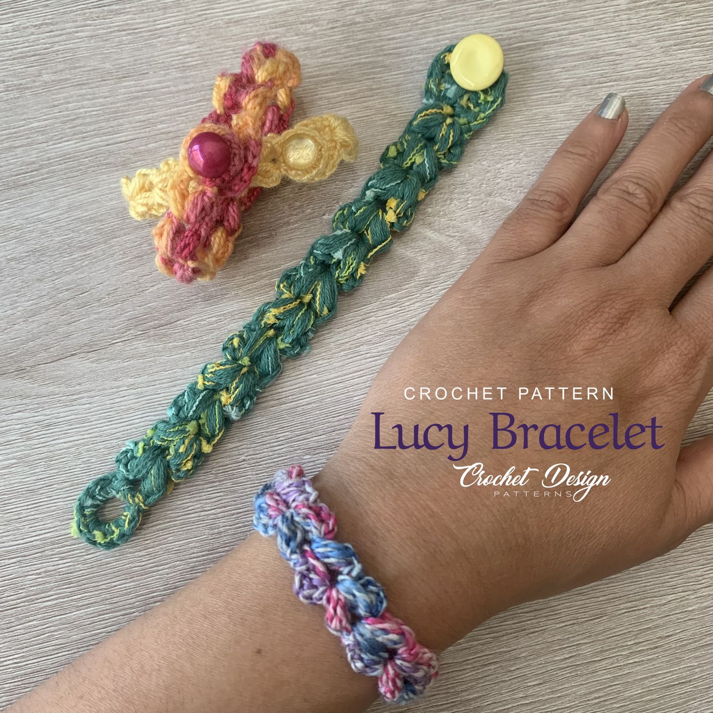 Lucy Bracelet Crochet Pattern