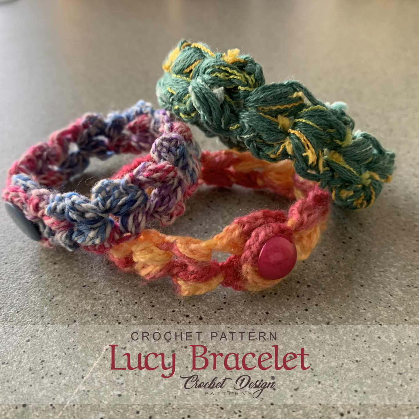 Lucy Bracelet Crochet Pattern