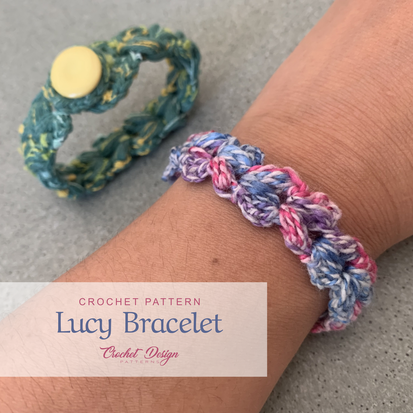 Lucy Bracelet Crochet Pattern