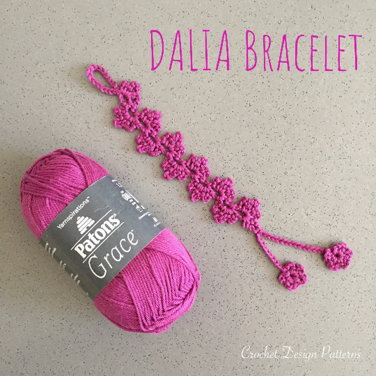 Dalia Bracelet Crochet Pdf Pattern